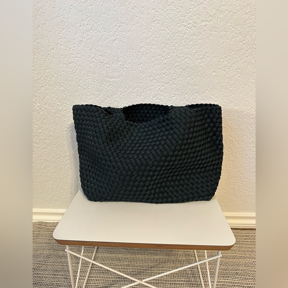 Naghedi St. Barths Medium Tote in Oceana - Picture 13 of 16
